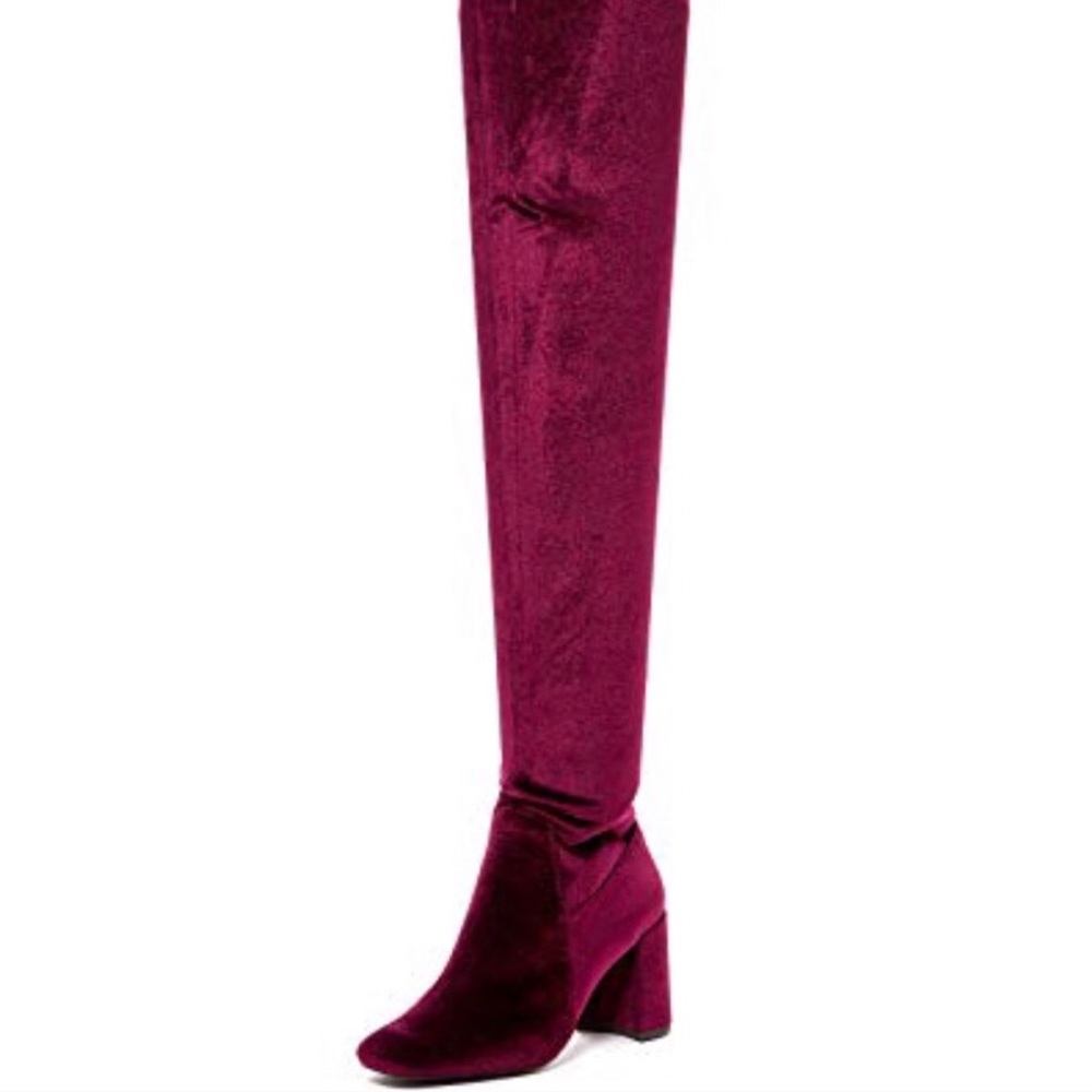 Jeffrey Campbell Cienega Velvet Boots - Picture 2 of 5